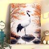 Adult Paint by Numbers Bird Tree DIY Kit, 50 x 65 cm view 3