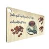 Every Good Day Starts with Coffee and Ends with Wine Hanging Sign view 4