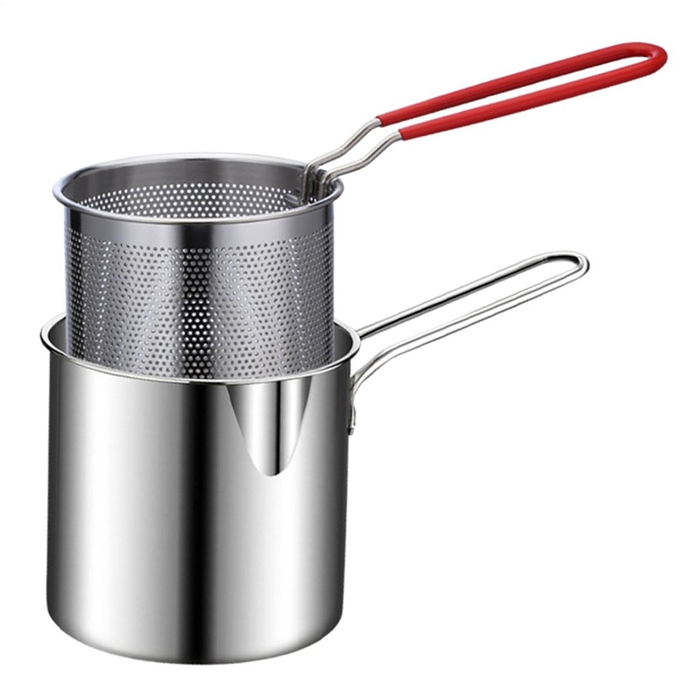 Small Fryer with Mesh Filter Clip