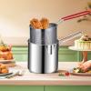Small Fryer with Mesh Filter Clip view 3