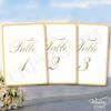 Personalized Wedding Table Number Card, A6 view 4