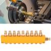 Adjustable Brass Oil Distributor for Lubrication Systems, 9 Outlets view 4
