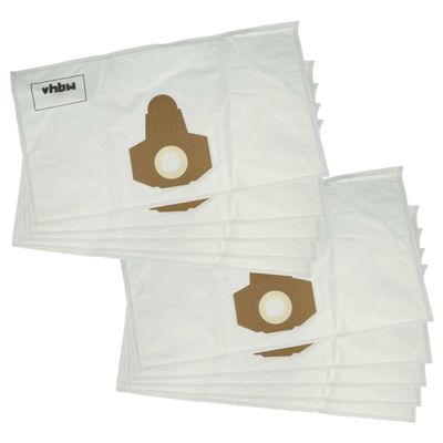 vhbw 10x Dust Bags Compatible with Einhell Inox 1450 WA