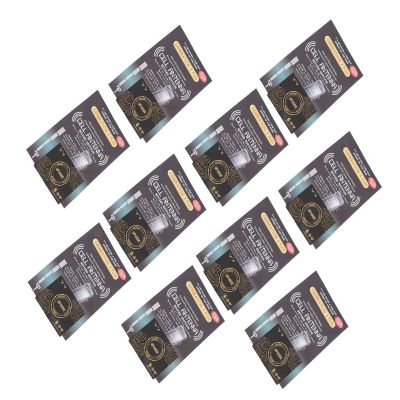 10-Pack Self-Adhesive Cell Phone Signal Enhancement Stickers for Elevators, Tunnels, and More