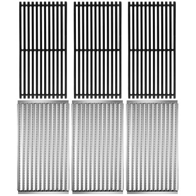 3-Piece Grill Grate and Emitter Plate Set for Char-Broil TRU-Infrared 3-Burner Grills