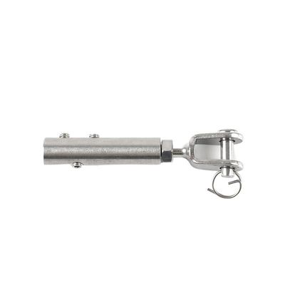 Wire Rope Clamps for 6 mm Cable Railing, Fork Jaw Tensioner Fittings with Toggle Anchors