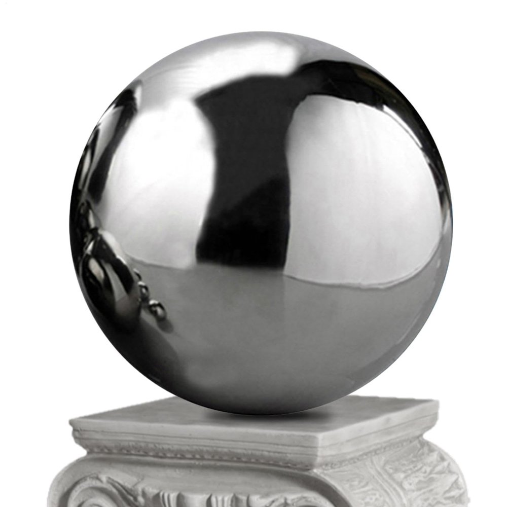 Mirror-Polished Hollow Gazing Ball