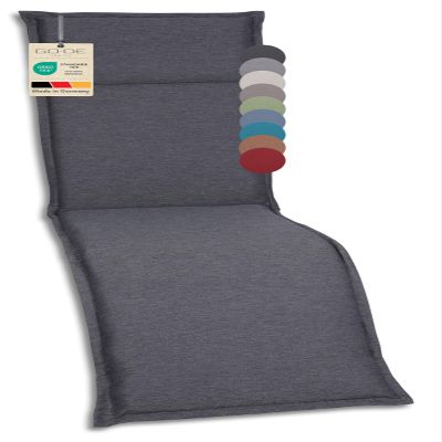 GO-DE Textil Relax Cushion for Garden Chairs, Anthracite
