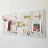 ZHOUXYFDC Cork Bulletin Board for Wall, Decorative Felt-Cork Board, Silver Gray, 40 x 60 cm view 4