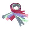 Cmis Kbei 3 x 40–120 cm Resin Coil Zippers for Sewing, Crafting and DIY, Nylon Zippers, Bulk Pack, 24 Colors for Coats and Clothing (Khaki, 90 cm) view 2