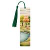 Country Lifestyle Handmade Wooden Bookmark with Tassel view 1