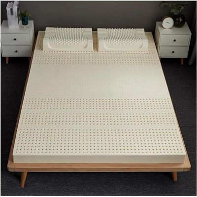nic Certified Natural Latex Mattress Topper, Medium Firmness, Shoulder and Back Support, 5.1 cm Thick, 100 x 200 cm