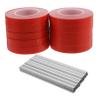 Happyyami 10 Rolls Plant Tying Tool, Red PVC for Vegetables and Plants view 1