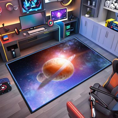 Wuzqju 70 x 120 cm Non-Slip Floor Protection Mat for Gaming and Office Chairs
