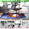 Wuzqju 70 x 120 cm Non-Slip Floor Protection Mat for Gaming and Office Chairs view 3