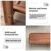 Generic Wooden Garden Bench, Backless Outdoor Bench (150 view 4