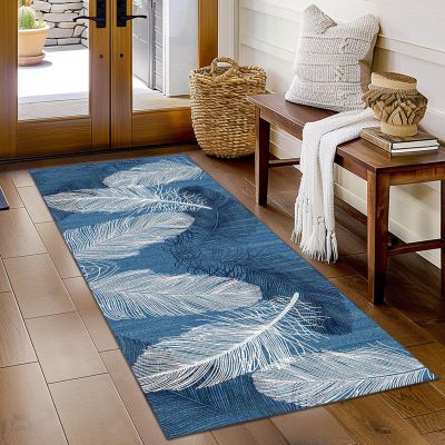 Long Hallway Runner Rug 40 x 160 cm, Washable and Non-Slip