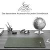 Centaur High-Quality Leather Desk Mat - Emerald Green, 55 x 80 cm view 2