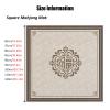 Thick Mahjong Mat for Tables, Non-Slip Noise-Reducing Table Cover with Carrying Bag, 85 x 85 cm view 3