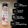 Pattex PRO 400 Crystal Mounting Adhesive with Flextec Technology, Ultra-Transparent, Weather-Resistant, Interior & Exterior*, 290 g view 3