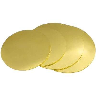 H62 Solid Brass Discs, Round Metal Sheets, OD 10–300 mm, Thickness 0.3–4 mm (2, 1.2 mm × 45 mm)