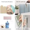 Padded Wall Panels, Soft Child-Safety Headboard, Self-Adhesive 3D Wall Cushion, 55 x 120 cm, Color B, 5 cm Thick view 3