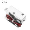 QUARKZMAN DC 12V 0.3A Electromagnetic Solenoid Lock, Mini Door/Cabinet Lock, 4-Pack view 3