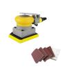 Electric Sander, Auto Air Sander and Polisher with 20-Piece Sandpaper Set, Pneumatic Auto Polishing Tool, Square, 70 x 100 mm, High-Speed, Quiet view 3