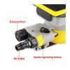 Electric Sander, Auto Air Sander and Polisher with 20-Piece Sandpaper Set, Pneumatic Auto Polishing Tool, Square, 70 x 100 mm, High-Speed, Quiet view 4