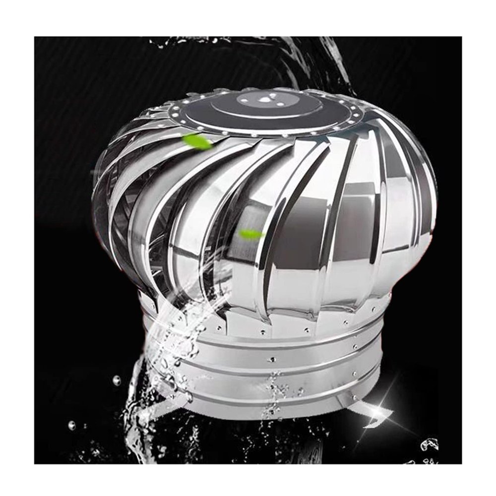 ZYFBD Rotating Stainless Steel Chimney Cap with Anti-Downdraft Turbine