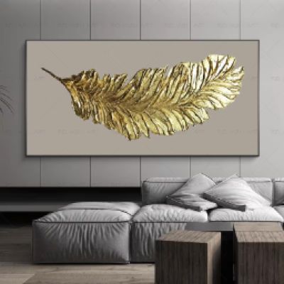 BMGKYAGL Classical Painting Poster, Abstract Canvas Wall Art, 80 x 160 cm, Frameless