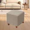 AQIGR Ottoman Cover for Square Stools, 50x50/40x40/60x60, Color 20, 45 x 45 x 45 cm view 3