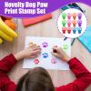 Classroom Stamps, 12-Piece Small Portable Stamp Set view 3