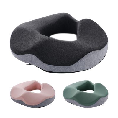 Ungtyb Office Chair Seat Cushion, Ergonomic Donut Foam Pad, Breathable, Non-Slip