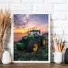 Diamond Painting for Adults, Tractor at Sunset, Full Drill DIY Kit, 40 x 50 cm, SF-330 view 2