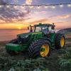 Diamond Painting for Adults, Tractor at Sunset, Full Drill DIY Kit, 40 x 50 cm, SF-330 view 3