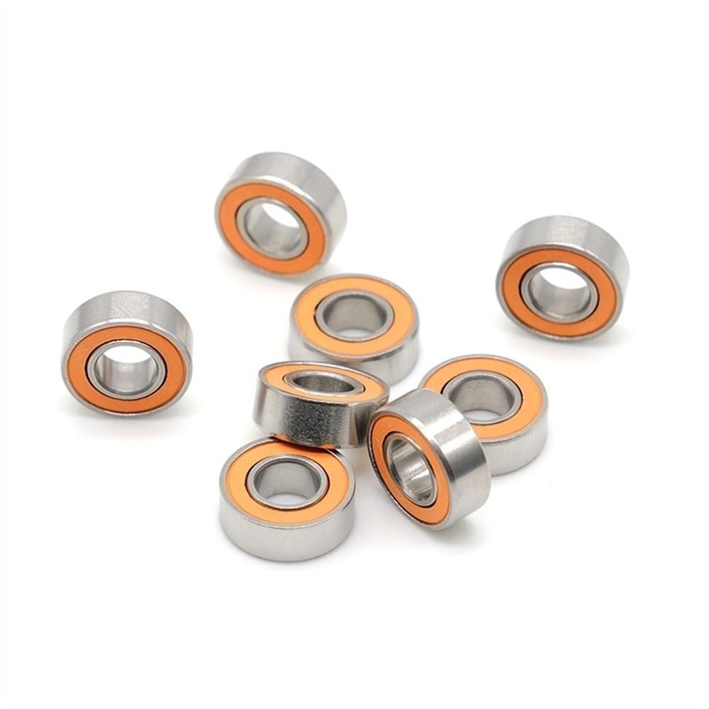 10-Pack 5 x 11 x 4 mm SMR115 2OS CB ABEC7 LD Stainless Steel Hybrid Ceramic Ball Bearings
