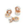 10-Pack 5 x 11 x 4 mm SMR115 2OS CB ABEC7 LD Stainless Steel Hybrid Ceramic Ball Bearings view 3
