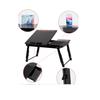 Adjustable Laptop Desk with Tilting Top, Foldable Bed Tray view 2