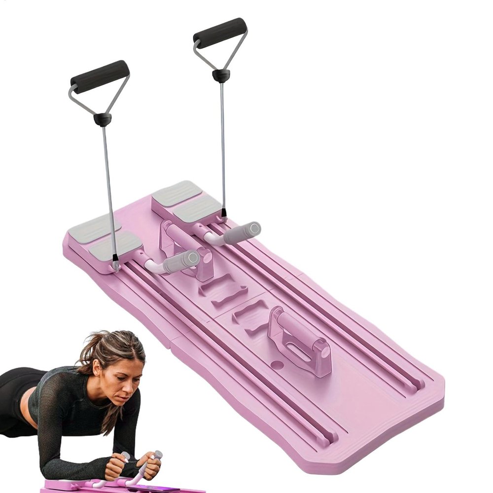 Lunaobrik Pilates Reformer Machine, Foldable Pilates Reformer Set