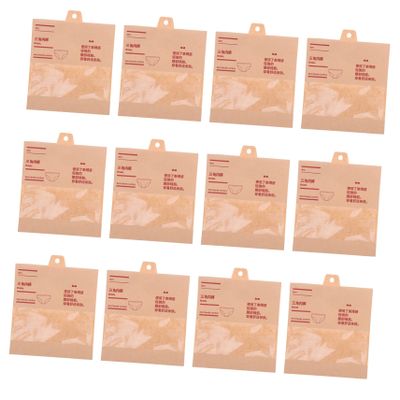 SOLUSTRE Reclosable Underwear Packaging Bags, 50 Kraft Paper and PVC Bags for Travel and Secure Storage