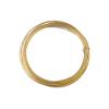 H62 Brass Round Bare Wire, 0.3–5 mm OD, for Jewelry Making and Wire Crafts (0.8 mm, 10 m) view 1