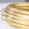 H62 Brass Round Bare Wire, 0.3–5 mm OD, for Jewelry Making and Wire Crafts (0.8 mm, 10 m) view 2
