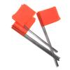 SOLUSTRE 100-Piece Garden Irrigation Marking Flags, Steel Wire and PVC view 1
