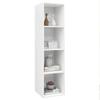 White TV Wall Cabinet 37 x 37 x 142.5 cm view 3