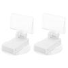 ULTECHNOVO 2-Piece Magnetic Price Holder PC Portable Advertising Clip for Supermarkets and Multiple Stores view 1