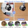 Round Gaming Chair Mat, 130 cm, for Hard Floors and Carpets view 4