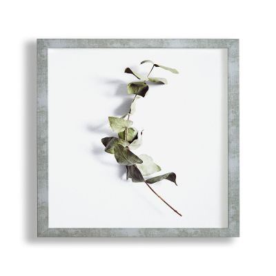 VO Design Benno Wood Frame for 84 x 97 cm Picture, Brushed Iron Finish, with Acrylic Glass