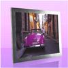 VO Design Benno Wood Frame for 84 x 97 cm Picture, Brushed Iron Finish, with Acrylic Glass view 3
