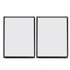 iplusmile 2-Piece Transparent Menu Covers, Water-Resistant and Easy to Clean view 1